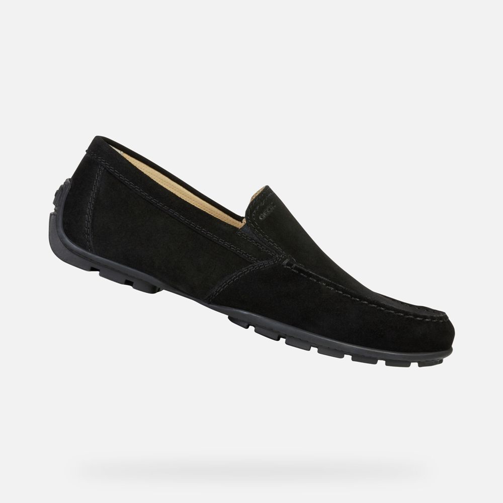 Geox Loafers Black Moner - Geox Mens Shoes - GKCXRD953